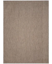 Safavieh Courtyard CY8022 Brown and Beige 8' x 11' Sisal Weave Outdoor Area Rug