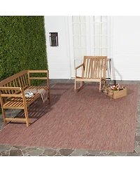 Safavieh Courtyard CY8520 Red 8' x 11' Sisal Weave Outdoor Area Rug
