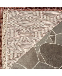 Safavieh Courtyard CY8522 Red 5'3" x 7'7" Outdoor Area Rug