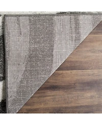 Safavieh Adirondack 125 Charcoal and Ivory 5'1" x 7'6" Area Rug