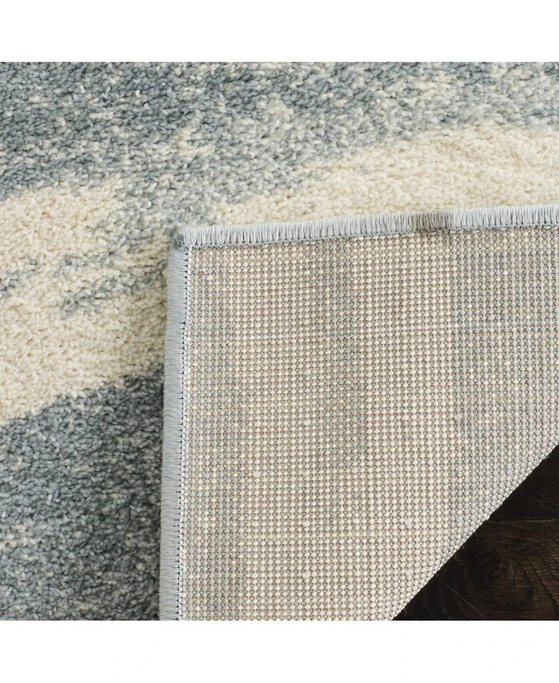 Safavieh Adirondack 125 Cream and Slate 5'1" x 7'6" Area Rug