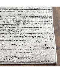 Safavieh Adirondack 113 Silver and Black 8' x 10' Area Rug