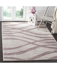 Safavieh Adirondack 125 Cream and Purple 5'1" x 7'6" Area Rug