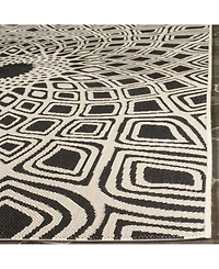 Safavieh Courtyard CY6616 and Beige 5'3" x 7'7" Sisal Weave Outdoor Area Rug