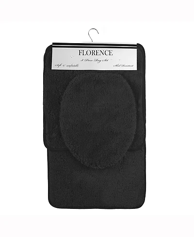 Popular Bath Florence 3-Pc. Rug Set