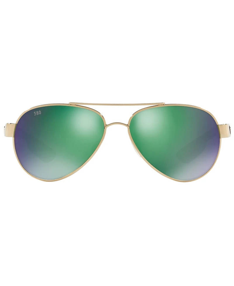 Costa Del Mar Women's Polarized Sunglasses, Cdm Loreto 57