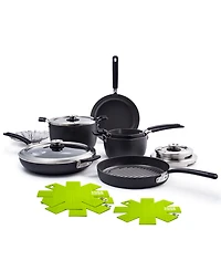 GreenPan Levels 11-Pc. Stackable Ceramic Nonstick Cookware Set