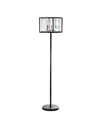 Jonathan Y Bevin Metal/Crystal Led Floor Lamp