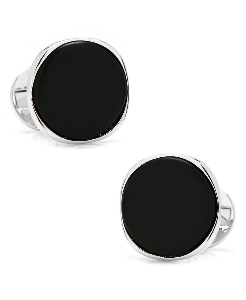 Sterling Classic Formal Onyx Cufflinks