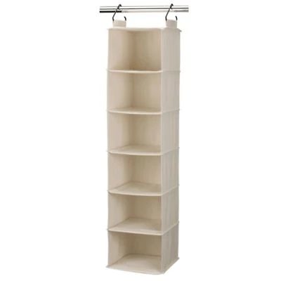 Household Essentials Cedarline 6 Shelf Hanging Closet Organizer