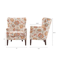 Colette Accent Wingback Chair