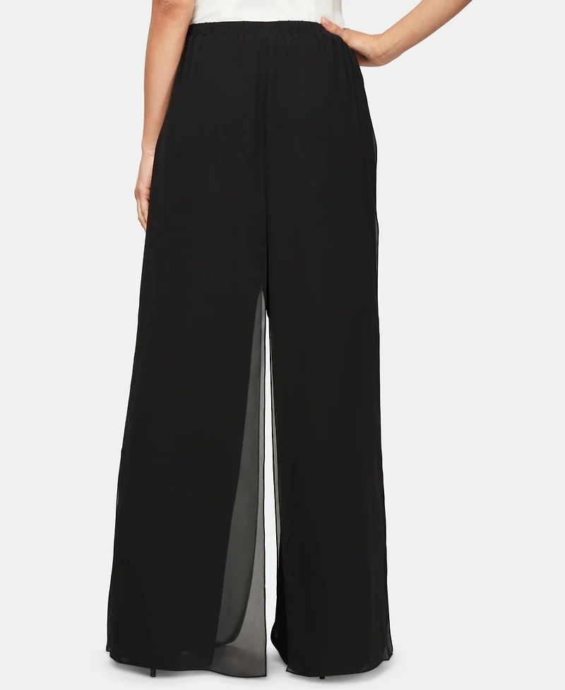 Alex Evenings Wide-Leg Carwash Pants