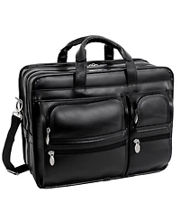 Mcklein Franklin 15" Patented Detachable Wheeled Laptop Briefcase