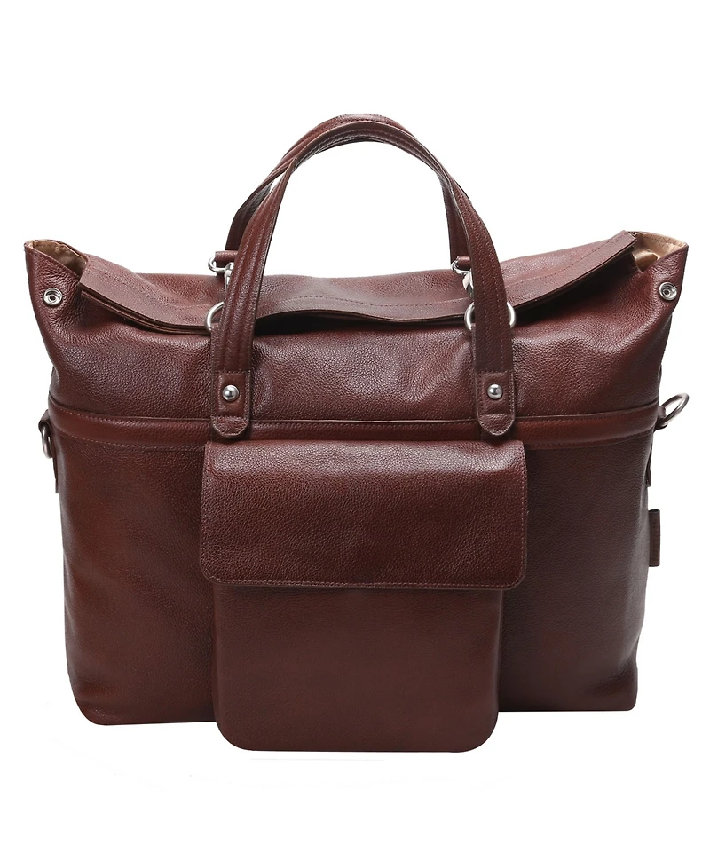 Mcklein Edgefield 17" Roll Top Laptop Briefcase