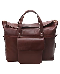 Mcklein Edgefield 17" Roll Top Laptop Briefcase