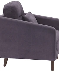 Elle Decor 24" Mid-Century Modern Chloe Armchair