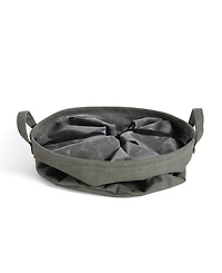 Danya B Army Canvas Laundry Bucket