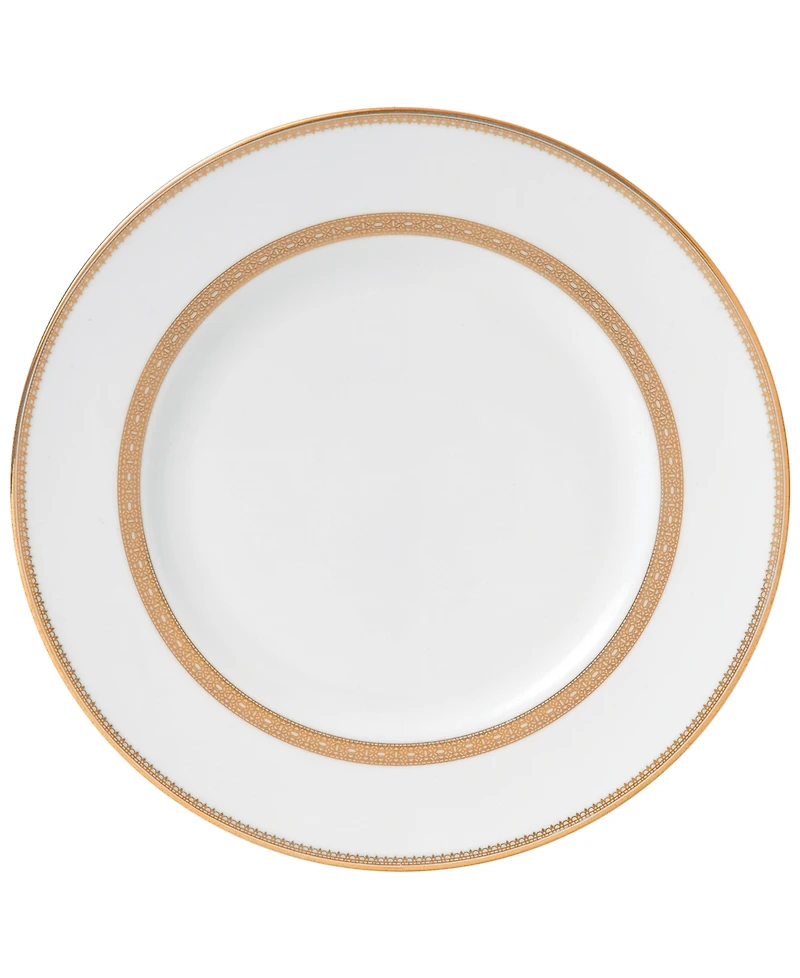 Vera Wang Wedgwood Dinnerware, Lace Gold Dinner Plate