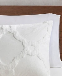 Madison Park Pacey Geometric 3-Pc. Duvet Cover Set, Full/Queen
