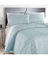 Southshore Fine Linens Brickhouse Farmhouse 3-Pc. Quilt Set, King/California King