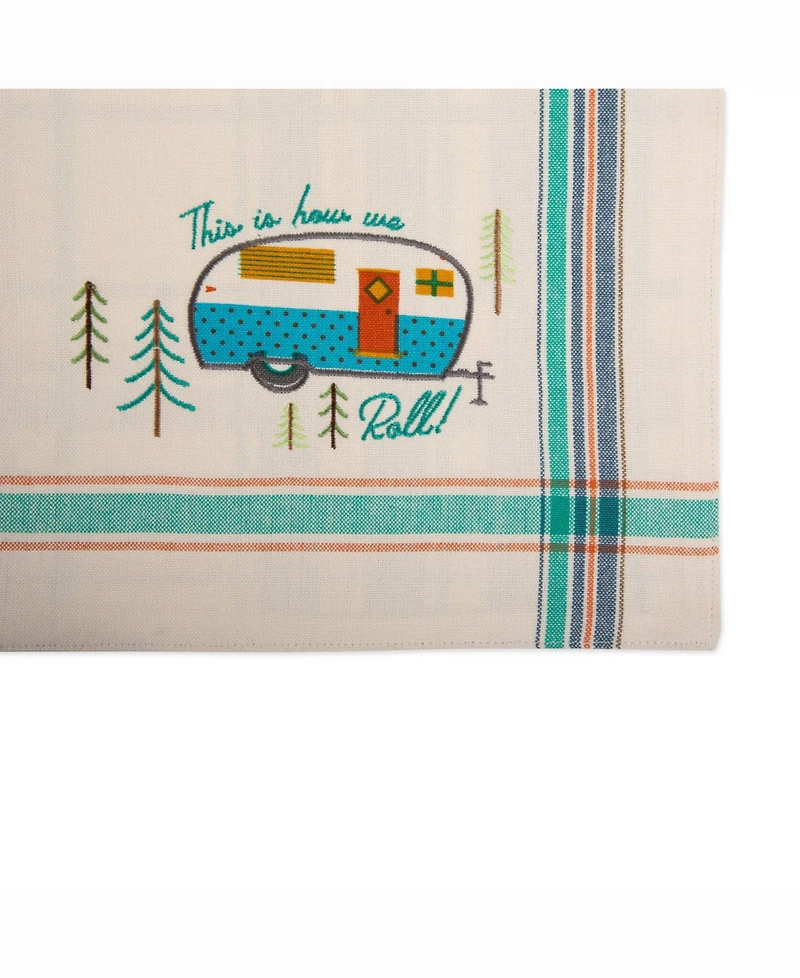 Asset Camper Embellished Placemat Set of 4