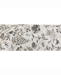 Botanical Print Table Runner 14" X 72""