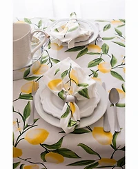 Lemon Bliss Print Table cloth 52" X 52"