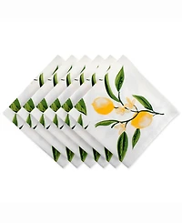 Lemon Bliss Print Napkin Set of 6