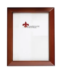 Lawrence Frames Chestnut Wood Picture Frame - Estero Collection - 8" x 10"