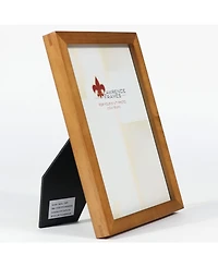 Lawrence Frames 766057 Nutmeg Wood Picture Frame - 5" x 7"