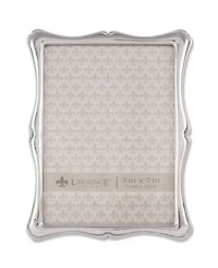 Lawrence Frames 710257 Silver Metal Romance Picture Frame - 5" x 7"