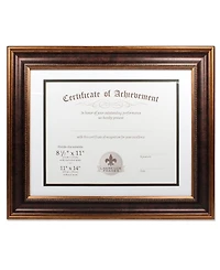 Lawrence Frames Dual Use Bronze Beaded Document Frame - 11" x 14"