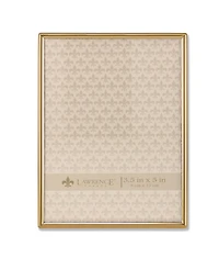 Lawrence Frames Simply Gold Metal Picture Frame - 3.5" x 5"