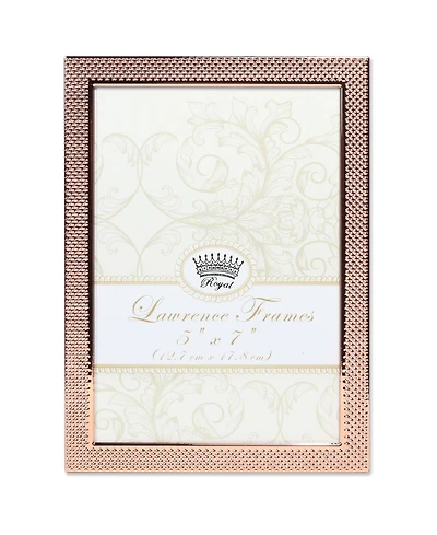 Lawrence Frames Fawn Pin Dot Pattern Copper Picture Frame - 5" x 7"