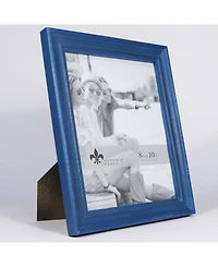 Lawrence Frames Durham Weathered Navy Blue Wood Picture Frame - 8" x 10"