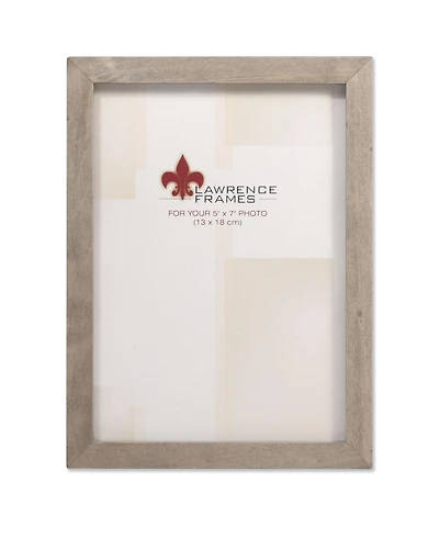 Lawrence Frames Gray Wood Picture Frame - Gallery Collection - 5" x 7"