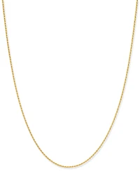 Giani Bernini Thin Rope Chain 20" Necklace (1.5mm) in 18k Gold-Plate Over Sterling Silver, Created for Macy's (Also in Sterling Silver)