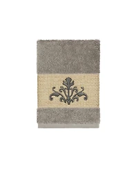 Linum Home Turkish Cotton Scarlet Embellished Washcloth