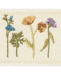 Linum Home Turkish Cotton Serenity Embellished Washcloth