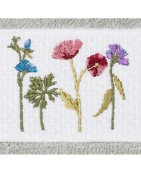 Linum Home Turkish Cotton Serenity Embellished Washcloth