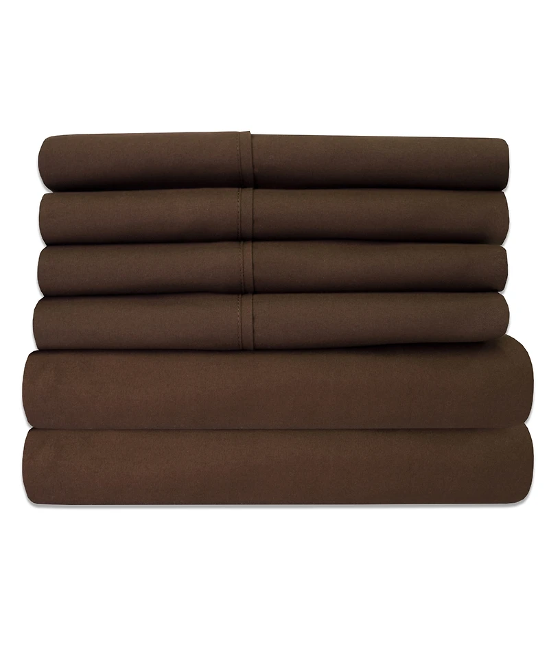 Sweet Home Collection 6-Pc. Sheet Set, Full