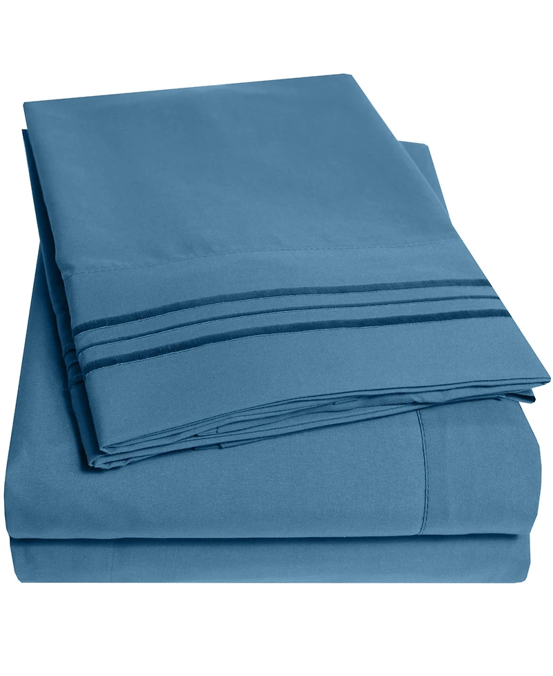Sweet Home Collection Microfiber 4-Pc. Sheet Set