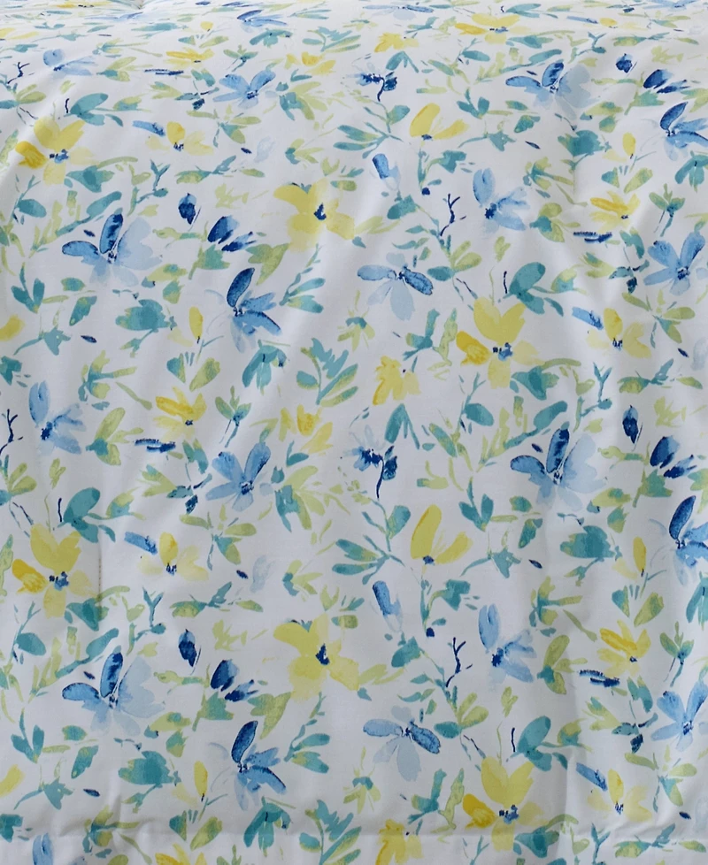 Laura Ashley Nora Reversible -Pc. Comforter Set