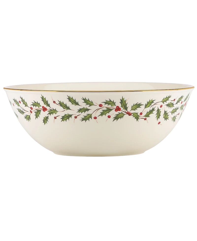 Lenox Holiday Serving Bowl, 72 oz.