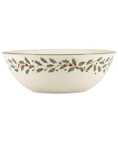 Lenox Holiday Serving Bowl, 72 oz.