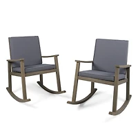 Candel Outdoor Rocking Chair, Set of 2