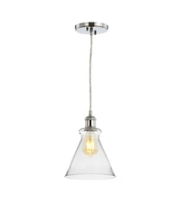 Jonathan Y Goldwater 7.5" Adjustable Drop Led Pendant