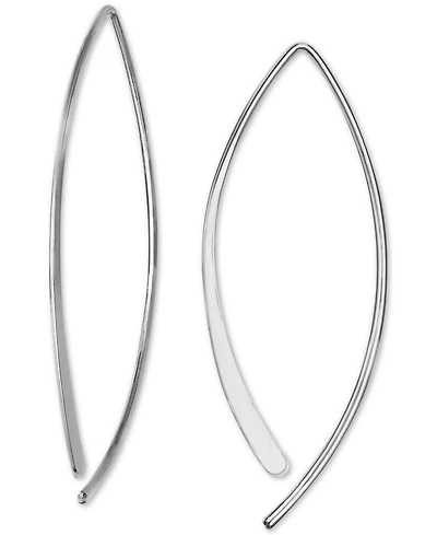 Giani Bernini Threader Earrings in Sterling Silver, Created for Macy's
