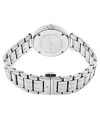 Alexander Watch A203B-01, Ladies Quartz Date Watch with Stainless Steel Case on Stainless Steel Bracelet