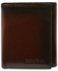Perry Ellis Mens Leather Trifold Wallet Collection